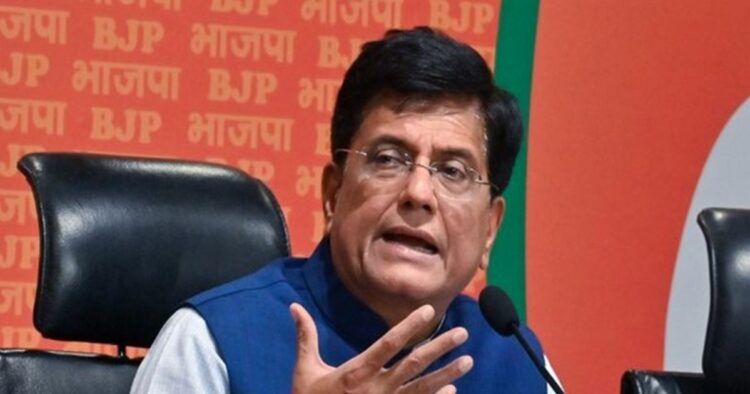 Union Minister Piyush Goyal announced a substantial 80 % concession in licensing fees for women entrepreneurs and a 50 % fee reduction for MSMEs.