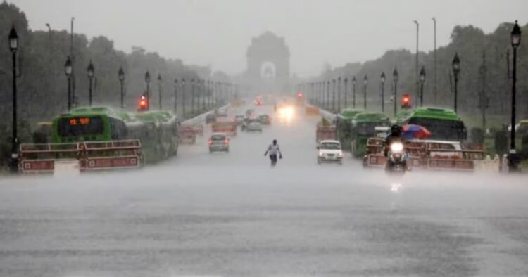 Delhi Rain Brings Relief from Humidity but Causes Major Traffic Jams