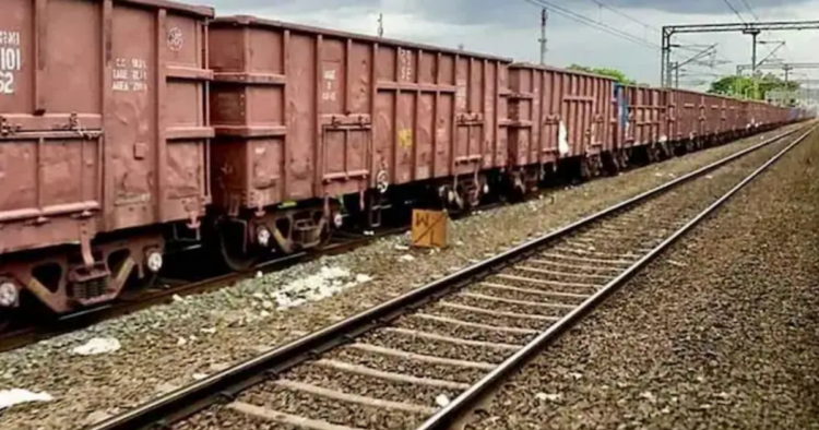 Goods train derails near Amroha in Uttar Pradesh