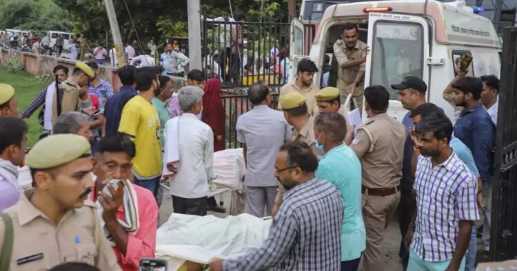 Forensic Team Arrives at Hathras Stampede Site for Investigation