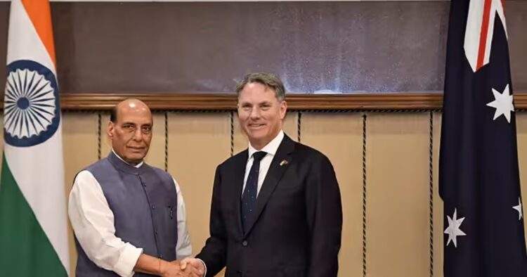 Rajnath Singh, Australian Deputy PM Richard Marles discuss closer cooperation in Indo-Pacific