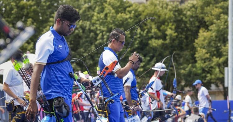 Paris Olympics 2024: Indian Men's Archery Team Secures Direct Qualification for Quarterfinals