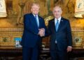 Israeli PM Netanyahu meets Donald Trump in Mar-a-Lago