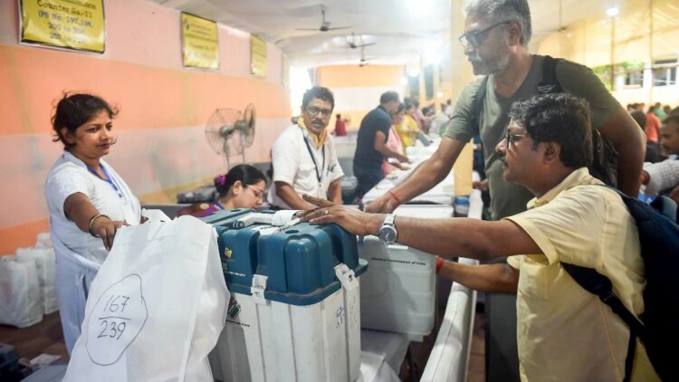 Bypolls Counting Underway in Seven States, Early Trends Show Mixed Results