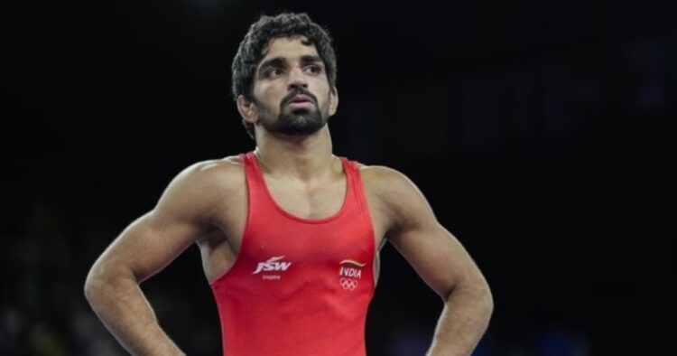 Paris Olympics 2024: Aman Sehrawat Wins Bronze in Men’s 57kg Freestyle Wrestling Event