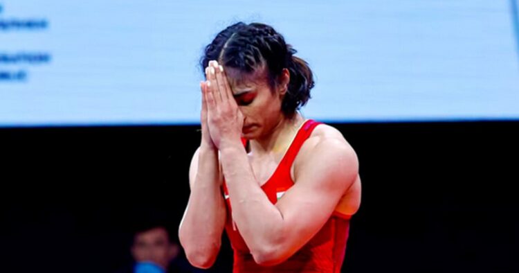 The Court of Arbitration for Sport (CAS) through a media release stated that Vinesh Phogat matter has been referred to Dr Annabelle Bennett AC SC (AUS), sitting as a Sole Arbitrator, who will hold a hearing with the parties today.