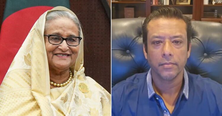 Sajeeb Wazed, the son of former Bangladesh Prime Minister Sheikh Hasina, refuted reports surfacing on social media regarding her resignation.