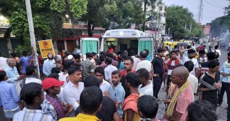 At least seven people died and nine others got injured in a stampede at Baba Siddhanath Temple in Makhdumpur, Jehanabad district, in the early hours of Monday.