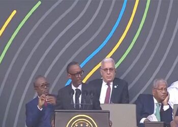 Rwanda's President Paul Kagame sworn in for the fourth time with over 99 % of the vote, according to the media reports.