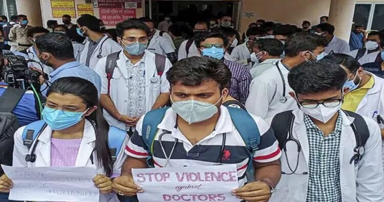 On Monday the Federation of Resident Doctors Association (FORDA) launched a nationwide strike as they gathered outside many hospitals across the country, demanding justice for the trainee-doctor who was raped and murdered at RG Kar Medical College in Kolkata.