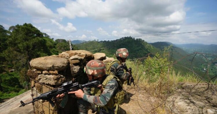 The Indian Army has been placed on high alert along the Line of Control (LoC) in the remote region of Sunderbani in the Rajouri district of Jammu and Kashmir ahead of Independence Day to ensure the safety and security of people.