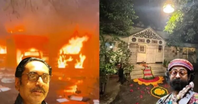 On Tuesday, Pinaki Bhattacharya, who is known for anti-India propaganda, took to X to whitewash the Islamist attack on the residence of famous Bangladeshi Hindu musician Rahul Anand.