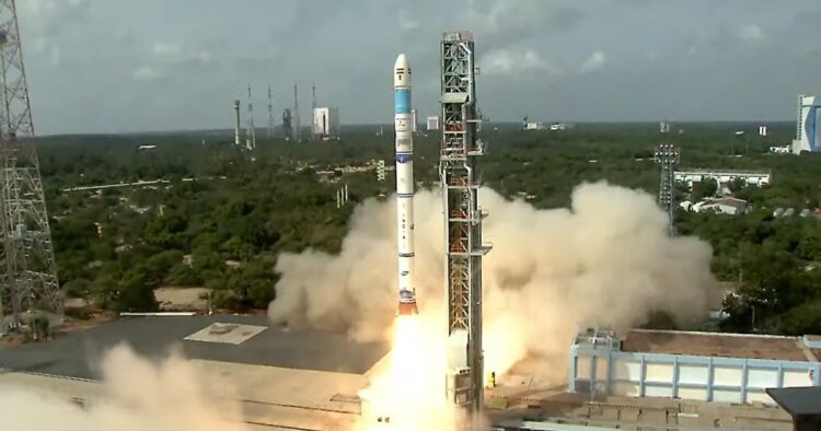 The Indian Space Research Organisation (ISRO) has began the countdown for the launch of its Earth observation satellite aboard the Small Satellite Launch Vehicle-03 (SSLV-D3-EOS-08).