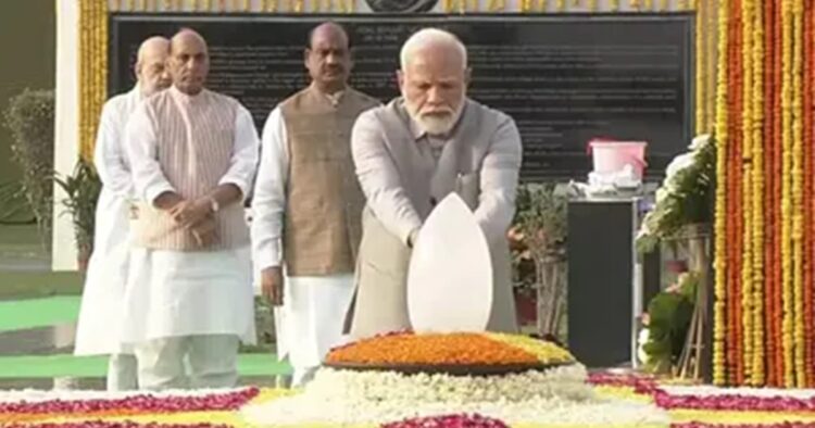 A prayer meeting was organised on Friday morning on the death anniversary of former Prime Minister Atal Bihari Vajpayee, Bharat Ratna.