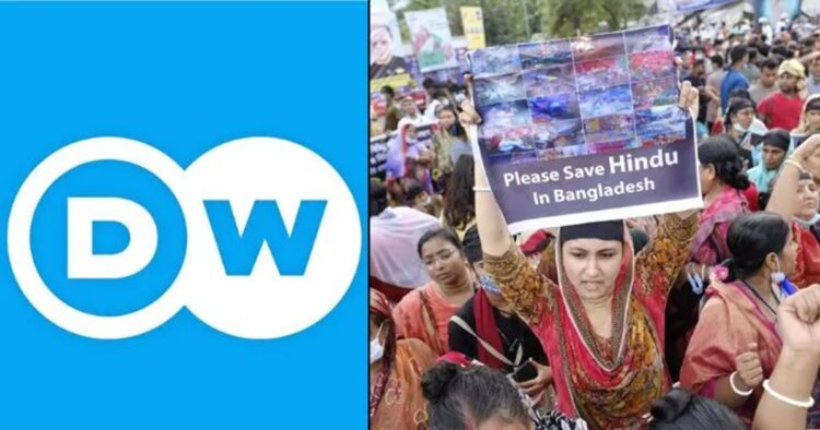 The state-owned broadcaster of Germany, Deutsche Welle has been the new source in the race for deliberately whitewashing the Islamist onslaught on minority Hindus in Bangladesh.