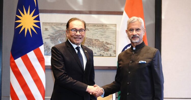 External Affairs Minister S Jaishankar called on Malaysia's Prime Minister Anwar Ibrahim and said that he values his guidance to take the India-Malaysia partnership to new heights.