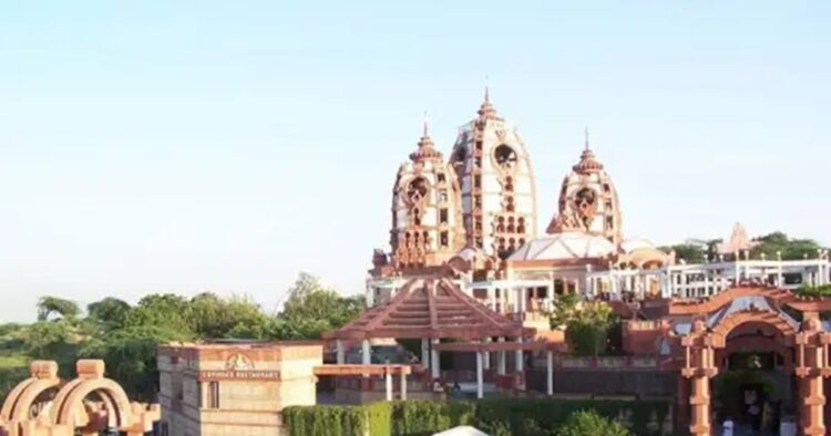 Devotees thronged to ISKCON Temple throughout the country on the occasion of Shri Krishna Janmashtami to offer prayers to Lord Krishna on Monday.