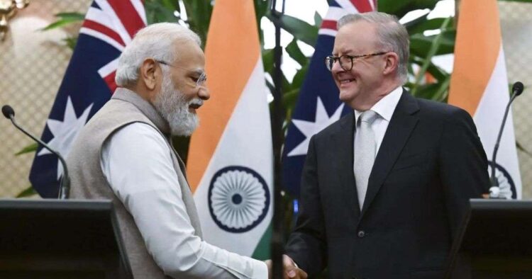 Prime Minister Narendra Modi spoke to the Prime Minister of Australia, Anthony Albanese and took stock of the bilateral relations between both countries.