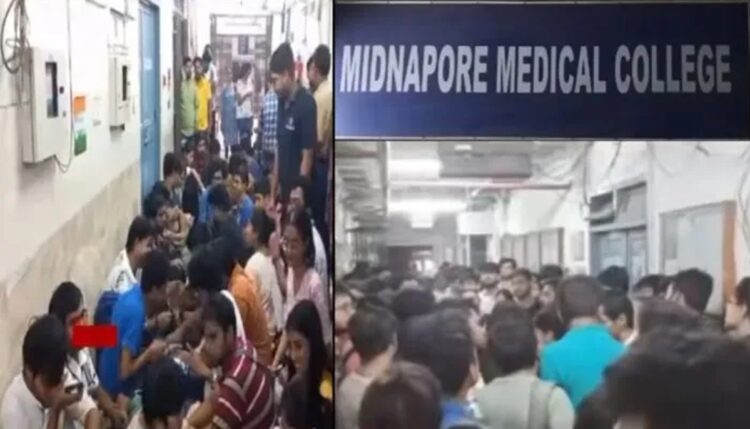 Junior doctors at the Medinipur Medical College and Hospital in West Bengal started a protest against the harassment on them by a Trinamool Chhatra Parishad (TMCP) leader named Mostafizur Rahman Mallick