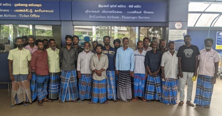 21 Indian Fishermen Repatriated: On Their Way to Chennai from Colombo, Confirms High Commission