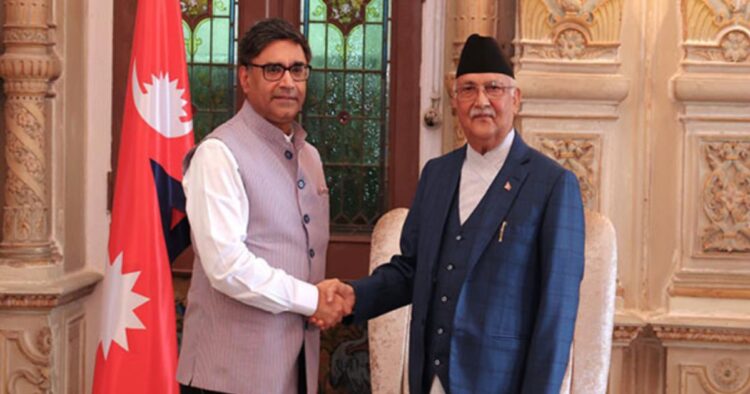 Indian Foreign Secretary Vikram Misri Meets Nepal Prime Minister KP Sharma Oli to Strengthen Bilateral Relations