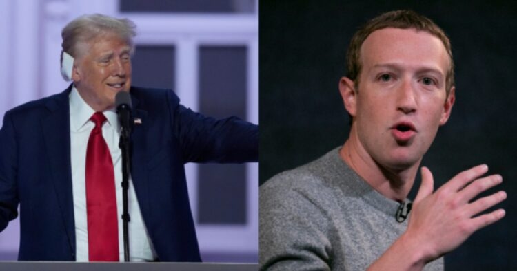 Trump Claims Meta CEO Zuckerberg Apologized for Censoring Photo, Will Not Support Democrats in 2024 Election