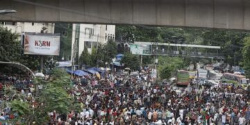 The consistent increase in violence and persecution against the Hindus in Bangladesh have taken to the streets to voice their anger over the attacks on their homes, temples, and families