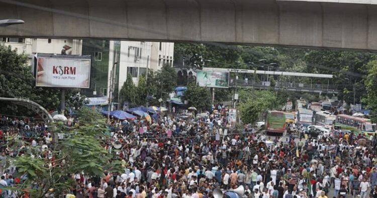 The consistent increase in violence and persecution against the Hindus in Bangladesh have taken to the streets to voice their anger over the attacks on their homes, temples, and families