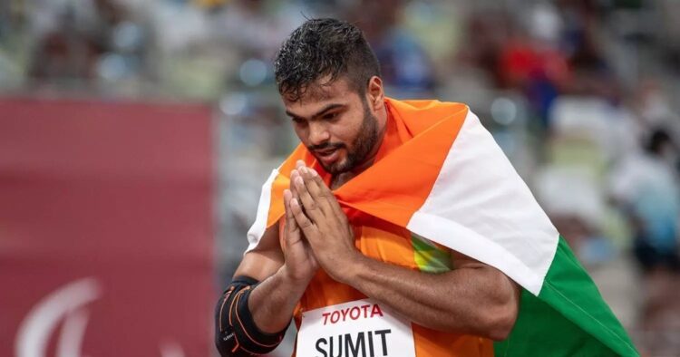 He’s India’s two-time world champion, Sumit Antil made histort again on Monday again by becoming the first para-athlete to win gold medals in consecutive Paralympic Games in the game Men’s Javelin Throw F64.