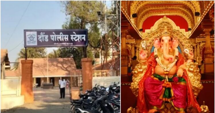 Maharashtra Police in Daund, Pune on Saturday area booked Yasin Ismail Sayyed for assaulting a man for organizing the Ganesh Festival program in the city