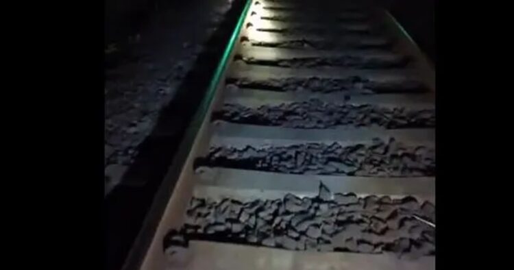 On Saturday, an attempted train derailment prevented after miscreants removed fishplates and keys from a railway track near Kim Railway Station in Surat, Gujarat. Vadodara Division unidentified people opened the fishplate