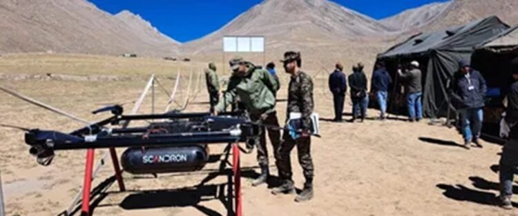 The Indian Army launched the second edition of the HIM-DRONE-A-THON at the Wari La Pass in Ladakh, an area renowned for its extreme altitude exceeding 15,000 feet