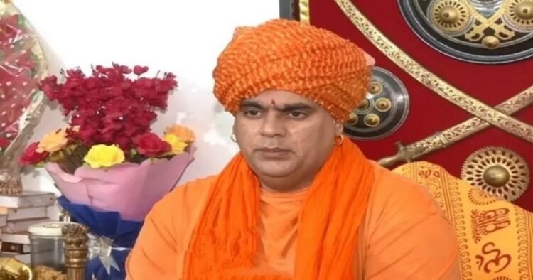 Swami Chakrapani Maharaj, the President of Hindu Mahasabha, condemned the vandalism of the BAPS Shri Swaminarayan Temple in California