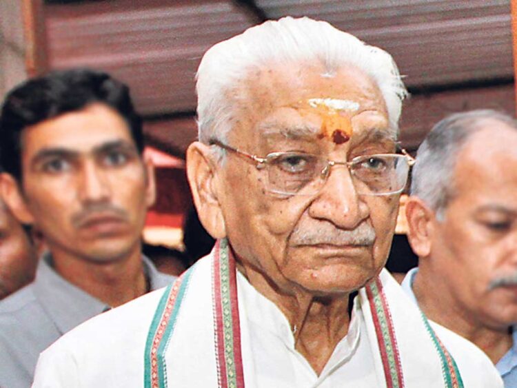 Ashok Singhal, architect of Ram Janmabhoomi movement was born on September 27, 1926, in Agra