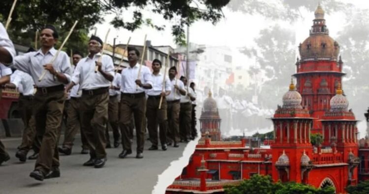 The Madras High Court has instructed both the police and the RSS to finalise the route march details in accordance with the guidelines established by this court in its order dated January 5, 2023. They are to report on September 30, 2024, at 2:15 pm