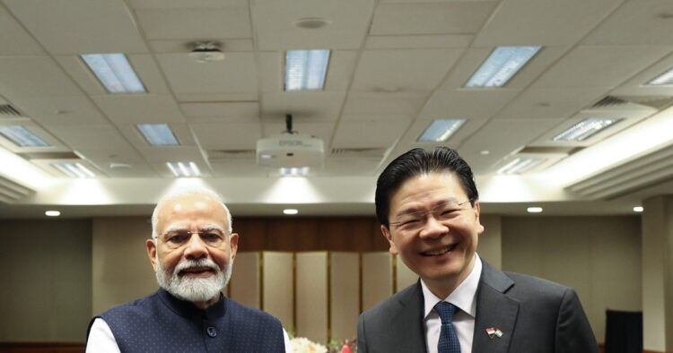 Singapore and India signed a Memorandum of Understanding, agreeing to increase trade relations