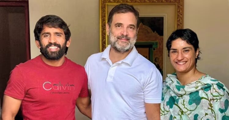 Ahead of joining the Congress on Friday, Olympian wrestlers Vinesh Phogat and Bajrang Punia resigned from their Indian Railway posts