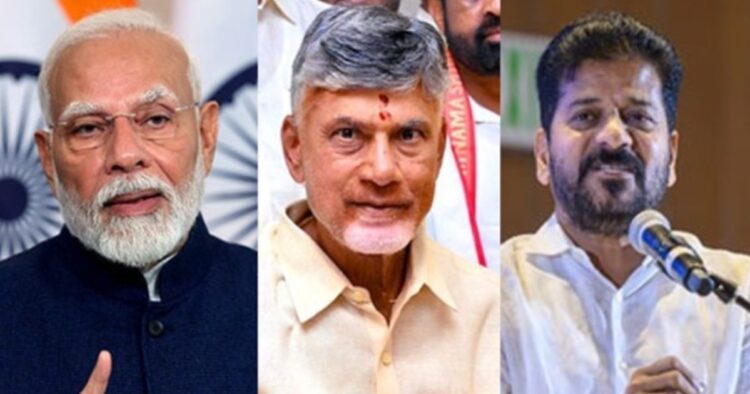 Prime Minister Narendra Modi spoke to Andhra Pradesh Chief Minister Chandrababu Naidu and Telangana CM Revanth Reddy and enquired about the situation in both states in the wake of heavy rains and floods.