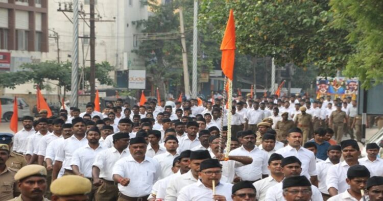 The Rashtriya Swayamsevak Sangh (RSS) conducted path sanchalan across 58 locations in Tamil Nadu, following legal backing from the Madras High Court