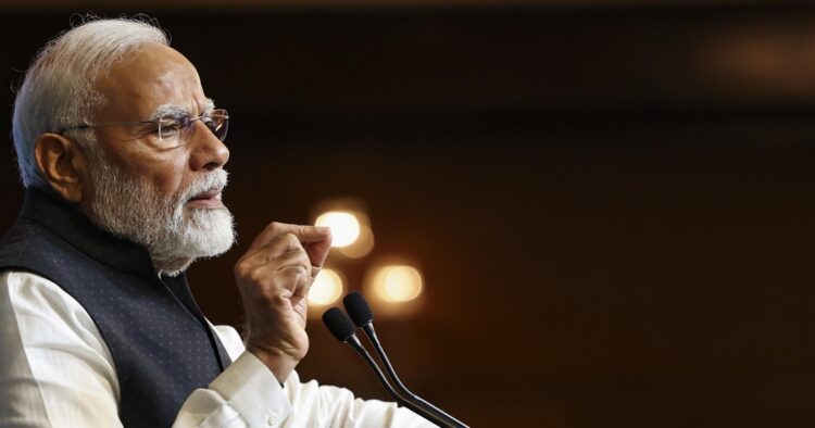 On Tuesday, Prime Minister Narendra Modi said that multiple 'national' and 'international' conspiracies are being planned to weaken India’s democracy and alleged that the Congress and its allies are involved in this game