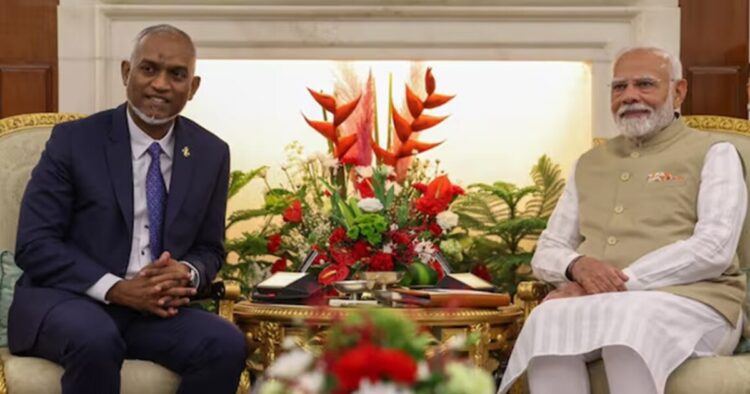 Maldives President Mohamed Muizzu has agreed to let India deploy defence platforms and assets in the Maldives, marking a turnaround in his government’s approach to New Delhi