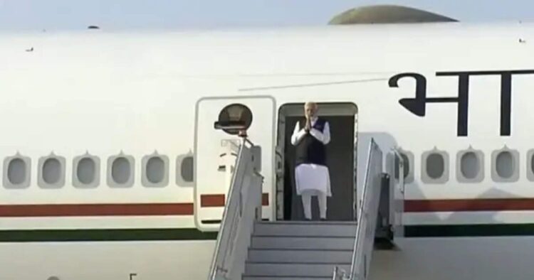 On Thursday, Prime Minister Narendra Modi left for Laos on a two-day foreign visit