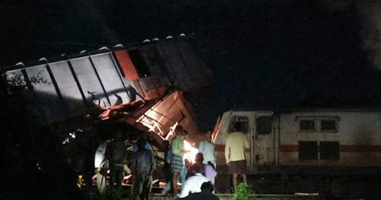 On Friday, a rail accident in Tamil Nadu, where a speeding express train rammed into a stationary goods train at Kavaraipettai, about 46 km from Chennai, on October 11,