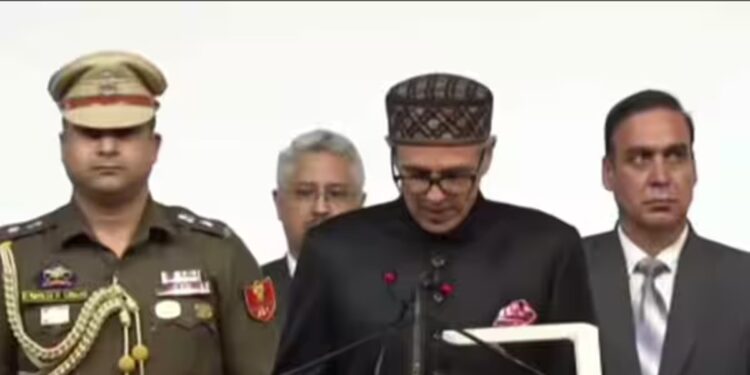 On Wednesday, National Conference leader Omar Abdullah took oath as the Chief Minister of Jammu and Kashmir