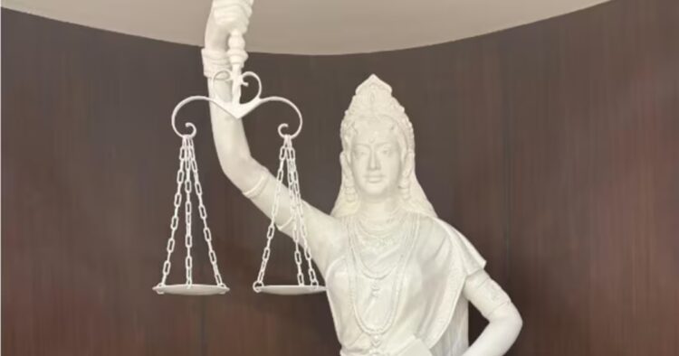 The Supreme Court of India (SCI) has unveiled a redesigned version of the 'Lady Justice' statue, bringing a departure from its colonial past