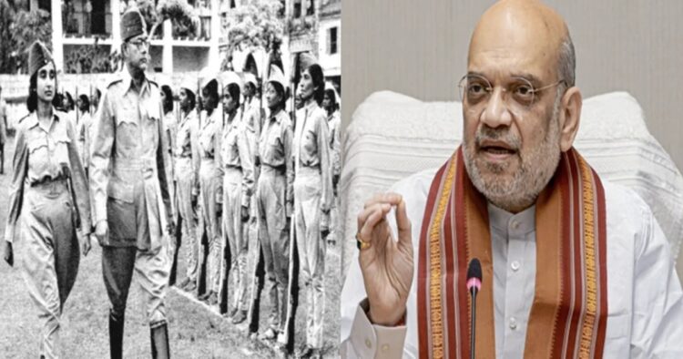 In a heartfelt tribute, Union Home Minister Amit Shah commemorated the foundation day of the Azad Hind Fauj (Indian National Army, INA) on October 21, 2024