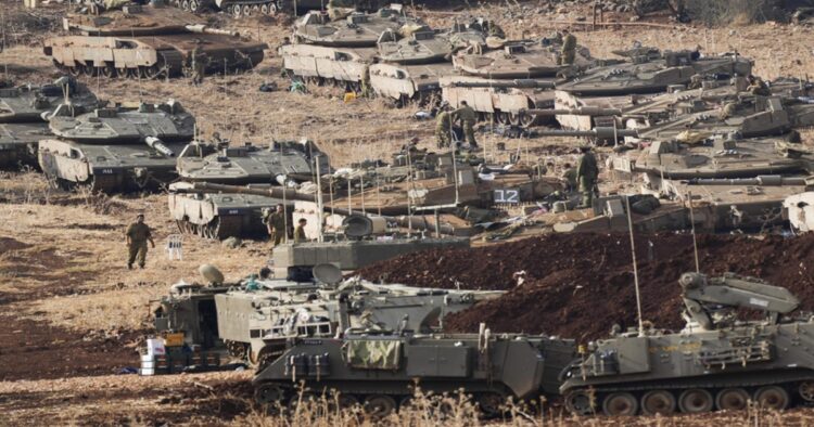 The Israeli army entered 48km inside Lebanon and started attacking