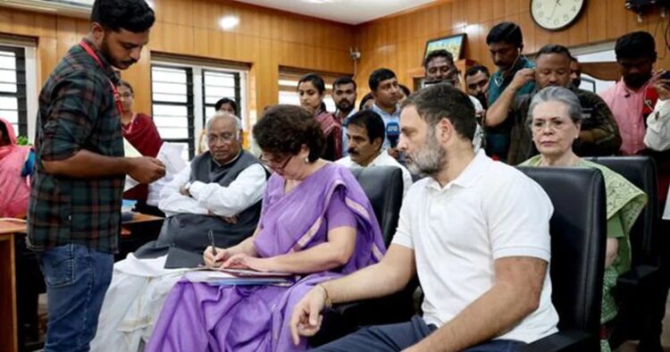 Congress has been accused by the BJP for disrespecting its president Mallikarjun Kharge following a video showing the Dalit leader waiting outside the room where Priyanka Gandhi was filing her nomination papers for Wayanad by polls