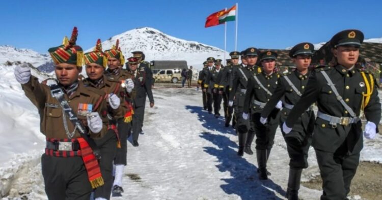 Disengagement of troops of India and China has started at two friction points in Demchok and Depsang Plains in the Eastern Ladakh sector