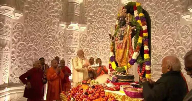 On Tuesday, Prime Minister Narendra Modi termed this year as special and stated that after a long wait of 500 years, Bhagwan Ram for the first time will celebrate the Diwali at the newly built Shri Ram Janmabhoomi mandir in Ayodhya